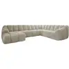 Image de Shell canapé module d'angle 8pl, droit, beige Shell