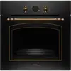 Image de Four Multifonction - Catalyse - Ed17319b Retro - Noir - 59,5 X 59,5 X 57 Cm