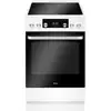 Image de Cuisinière induction amica acv605rb blanche