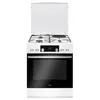 Image de Amica Cuisinière mixte 77l 4 feux blanc - ACM7035RB