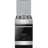 Image de Cuisiniere A Gaz - -facg202s - 4 Foyers - 74 L - 50 X 60 Cm - Silver