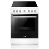 Image de Cuisinière Vitrocéramique 50cm 4 Feux Blanc Fagor Facv203b
