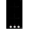 Image de Plaque Induction Domino 2 Foyers Verre Céramique Noir 29 Cm Fagor