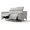 Image de Canapé 2 places avec 2 relax électriques fiero, tissu crème FIERO