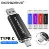 Image de Clé USB 128 Go Type C - Microdrive - USB 2.0 - 2 en 1 - Vitesse de lecture 20MB/s - Noir