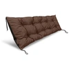 Image de Coussin De Jardin 120x40 Cm Imperméable Pour Banc En Palette Marron