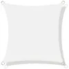 Image de Voile dombrage imperméable en nylon 5x5 m blanc