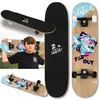 Image de Stitch DISNEY Planche à roulettes en bois pour enfants 79 cm antidérapante LARGE légère et stable jusquà 100 kg.