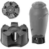 Image de Kadax base pour réservoir d'eau de pluie, baril d'eau et arroseur pour jardin 50cm