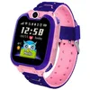 Image de Montre intelligente rose étanche pour enfants avec GPS et mode classe