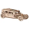 Image de Kit de maquette - WOODENCITY - Hot Rod - bois naturel - 141 pièces - 17 cm - Sans colle