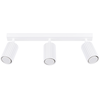 Image de Plafonnier Aluminium Blanc Gu10 3 Karbon Line