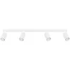 Image de Plafonnier Aluminium Blanc Gu10 4 Karbon Line