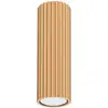 Image de Plafonnier Aluminium Doré Gu10 1 Karbon 20