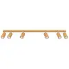 Image de Plafonnier Aluminium Doré Gu10 6 Karbon