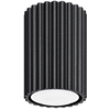 Image de Plafonnier Aluminium Noir Gu10 1 Karbon 10