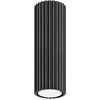 Image de Plafonnier Aluminium Noir Gu10 1 Karbon 20