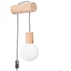 Image de Applique murale - SOLLUX LIGHTING - Nibmi G9 - Bois et verre - Design contemporain - 1 ampoule G9