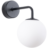 Image de Applique Acier Noir/blanc G9 1 Astral