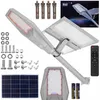 Image de LAMPADAIRE SOLAIRE À LED 2000W 50Ah LAMPADAIRE DE JARDIN EXTÉRIEUR