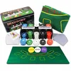 Image de Coffret de poker ou de dés en coffret de 200 jetons 2 jeux