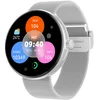 Image de Montre Connectée Femme Élégante Suivi Santé Appel Bluetooth Argent Forever