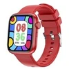 Image de Forever IGo Watch 3 JW-500 - alliage de zinc - montre intelligente avec sangle - rouge