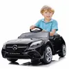 Image de Voiture Electrique pour enfants Mercedes Benz SLC300 Cabrio - 3 à 6 ans - 2x6V 45Ah - llecteur MP3 - volant avec son - Noir