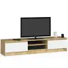 Image de Akord Furniture Factory Op0lrtvclp160-artbia Support Tv Et Centre De Divertissement 2 Étagères