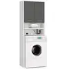 Image de Akord Furniture Factory Op0llazpralbiasza Armoire De Rangement De Salle De Bain Blanc