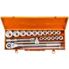 Image de Coffret cliquet et douilles 3/4 21 pièces NEO TOOLS 08-061