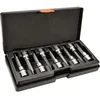Image de Embouts Torx sur douille - NEO TOOLS - 08-708 - 9 pièces - Acier CrV et S2 - 100 mm