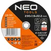 Image de Disques à tronçonner - NEO TOOLS - 230 x 19 x 222 mm - Acier - INOX - Boîte de 25 pièces