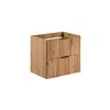 Image de Meuble sous vasque en bois georgia oak - h 57 x l 60 x p 46 cm