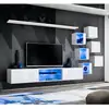 Image de Ensemble Meuble Tv Design "switch Xxi" 260cm Blanc