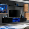 Image de Ensemble Meuble Tv "switch Xxiii" 250cm Naturel & Noir