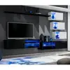 Image de Ensemble Meuble Tv Design "switch Xxiv" 250cm Noir & Blanc