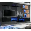 Image de Ensemble Meuble Tv "switch Xxiv" 250cm Noir & Naturel