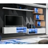 Image de Ensemble Meuble Tv "switch Xxiv" 250cm Blanc & Naturel