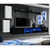 Image de Ensemble Meuble Tv Design "switch Xxv" 280cm Blanc & Noir