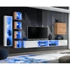 Image de Ensemble Meuble Tv "switch Xxvi" 320cm Blanc & Naturel