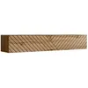 Image de Meubles TV - Meuble TV murale Switch en bois - Beige - L 180 x H 30 x P 40 cm
