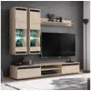 Image de Ensemble meuble tv 4p modo 175cm naturel