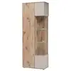 Image de Meuble de rangement haut rainuré catalina 197cm naturel