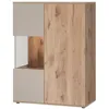 Image de Meuble de Rangement Bas Rainuré Catalina 120cm Naturel