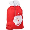 Image de Sac cadeau - SPRINGOS - Père Noël - Rouge - 110 x 70 cm - Tissu non tissé 100% polyester
