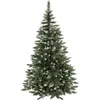 Image de Sapin de Noël artificiel - SPRINGOS - 220 cm - Neige artificielle - Vrais cônes - PVC