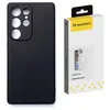Image de Coque souple Wozinsky pour Samsung Galaxy S25+   Protection antichoc noire en TPU