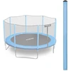 Image de Poteau Supérieur Pour Trampoline Avec Filet Extérieur 8-15 Pieds Bleu Neo-sport