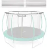 Image de Anneau filet trampoline - Neo-Sport - 435 cm - Montage facile - Utilisation extérieure - 12 tiges robustes